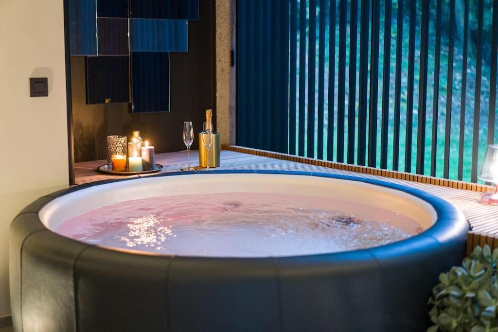 Buenas Noches Villa Standing Piscine & Wellness Boncelles Extérieur photo